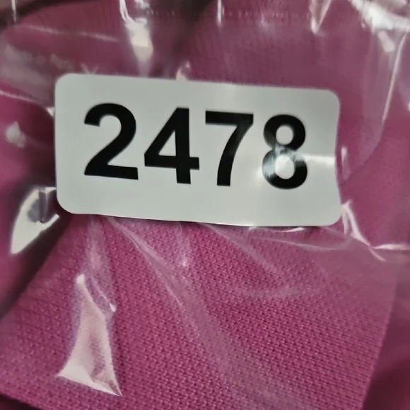 Lady Hogan Pink Polo Shirt Hydro Dri Sz XL active Wear Made In Peru - Picture 8 of 8